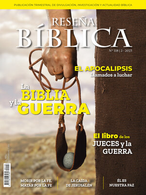 cover image of La Biblia y la guerra
